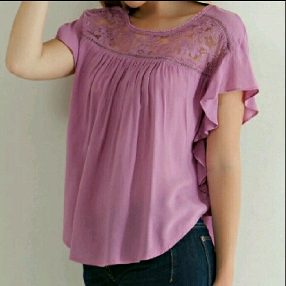 Lilac blouse NWOT