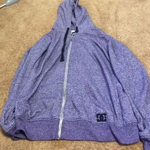 Purple DC zip up