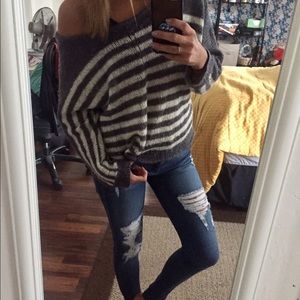 ✖️✖️Wooden Ships- striped sweater