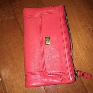 coral fossil wallet