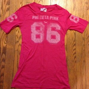 Phi Beta Pink Tee