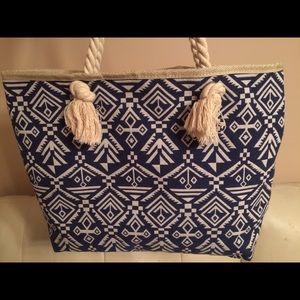 Large canvas tote