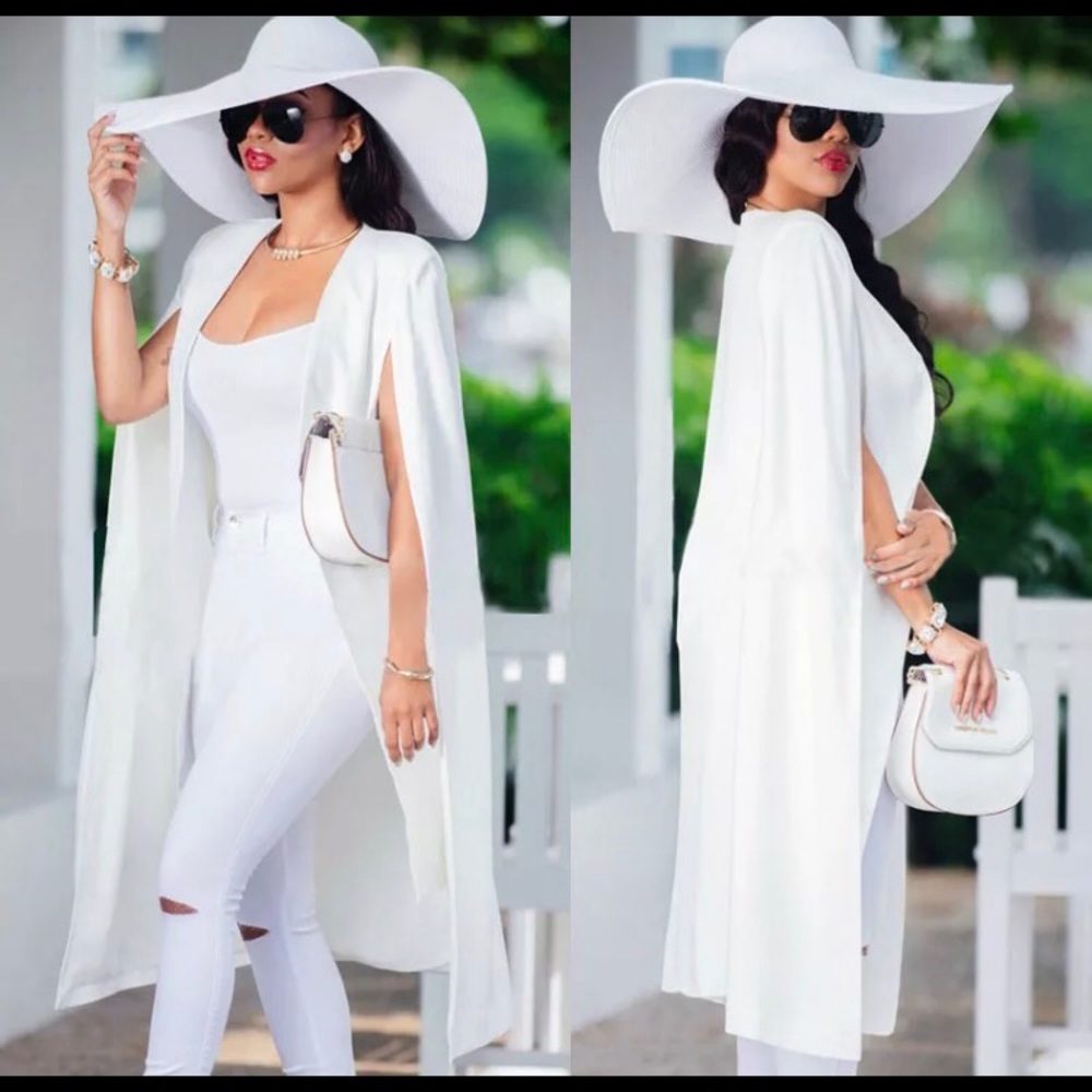 Extended Cape Blazer