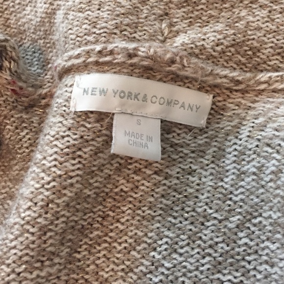 Tan and gold sweater - Picture 4 of 4