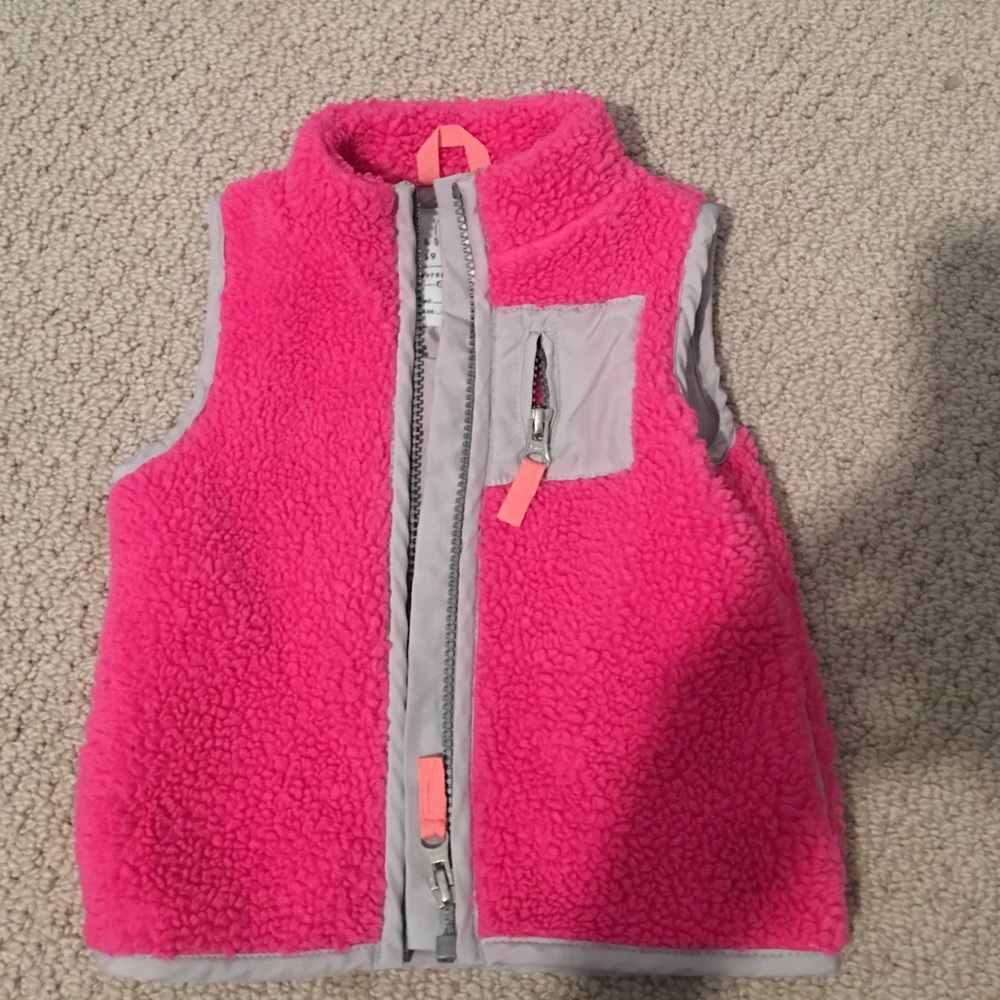 2T Carters Pink Vest