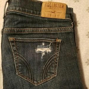 Hollister Socal Stretch Ripped Jeans