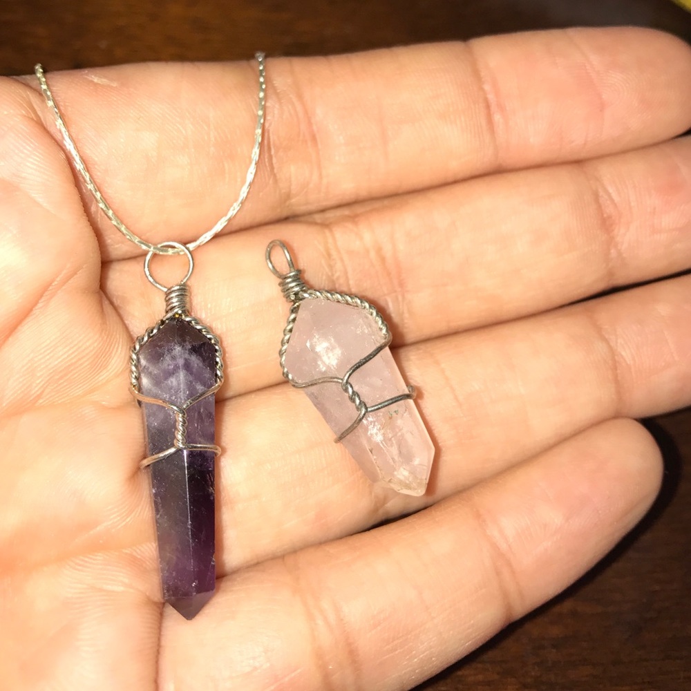 Interchangeable Crystal Necklace!