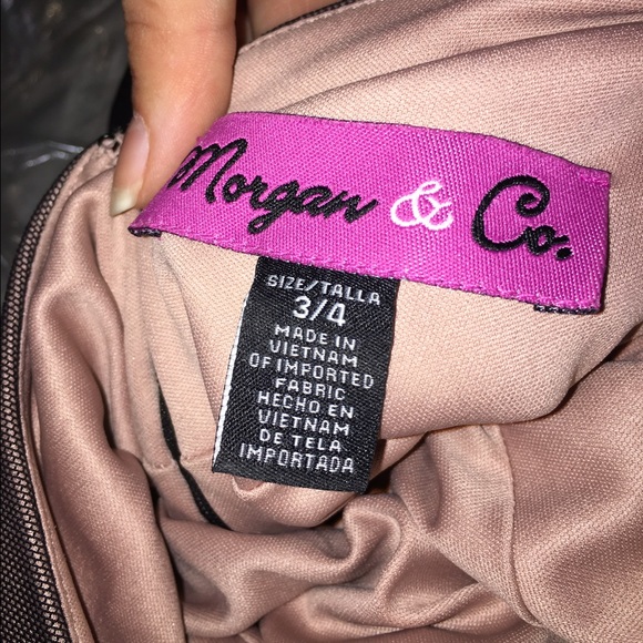 Morgan & Co. black dress - Picture 4 of 5
