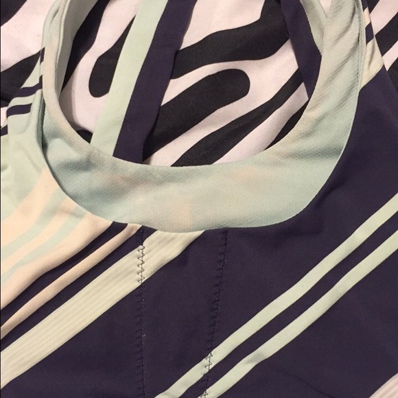 White and blue Lululemon Run Stuff Your Bra - Picture 2 of 3