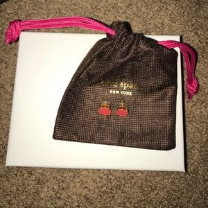 Coral Kate Spade Earrings