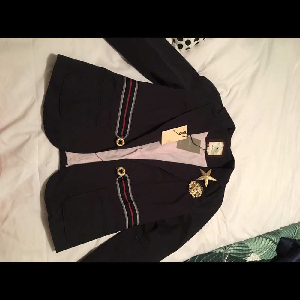 3/4 length Anthropologie blazer
