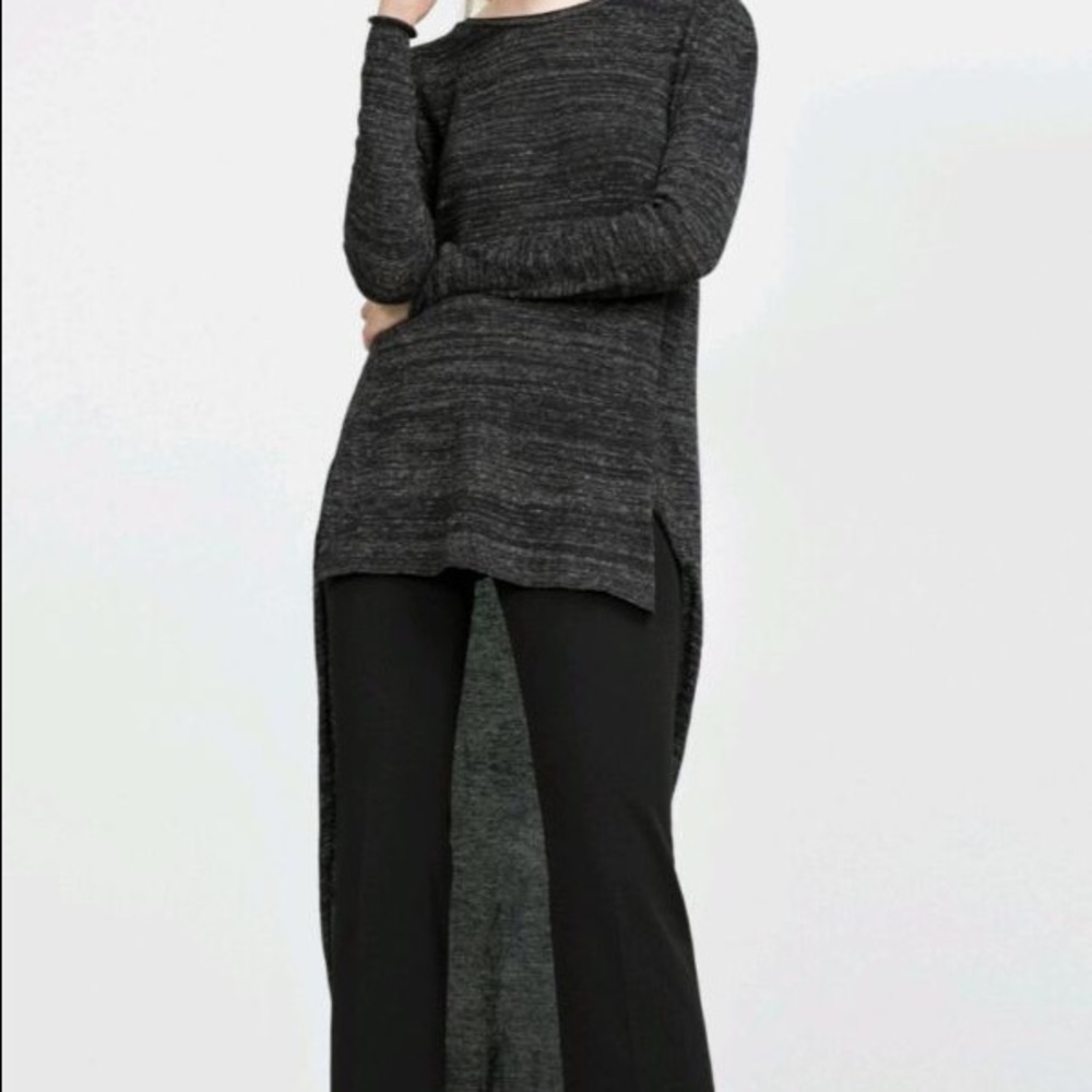 Zara Knit Flecked Tunic