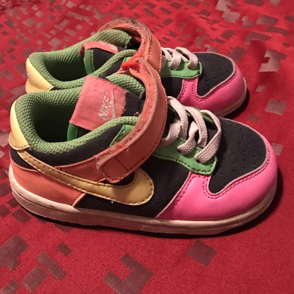Nike Toddler Highlighter Dunks