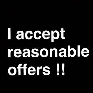 Shoot me an offer !!