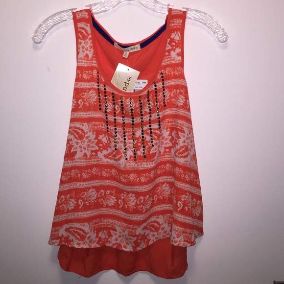 New,  Embellished Aztec summer tank - Picture 4 of 4
