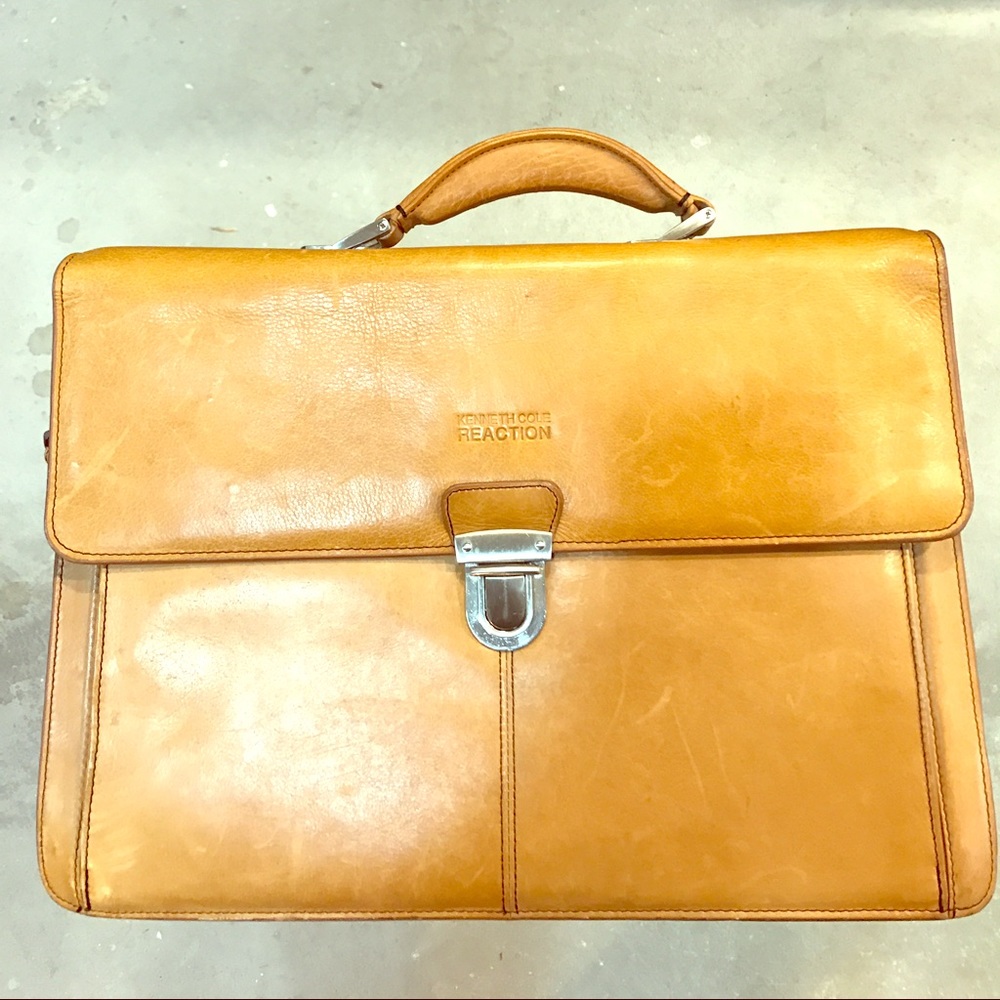 Kenneth Cole reaction leather briefcase 💼