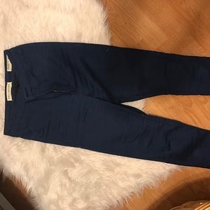 Uber high rise skinny jeans