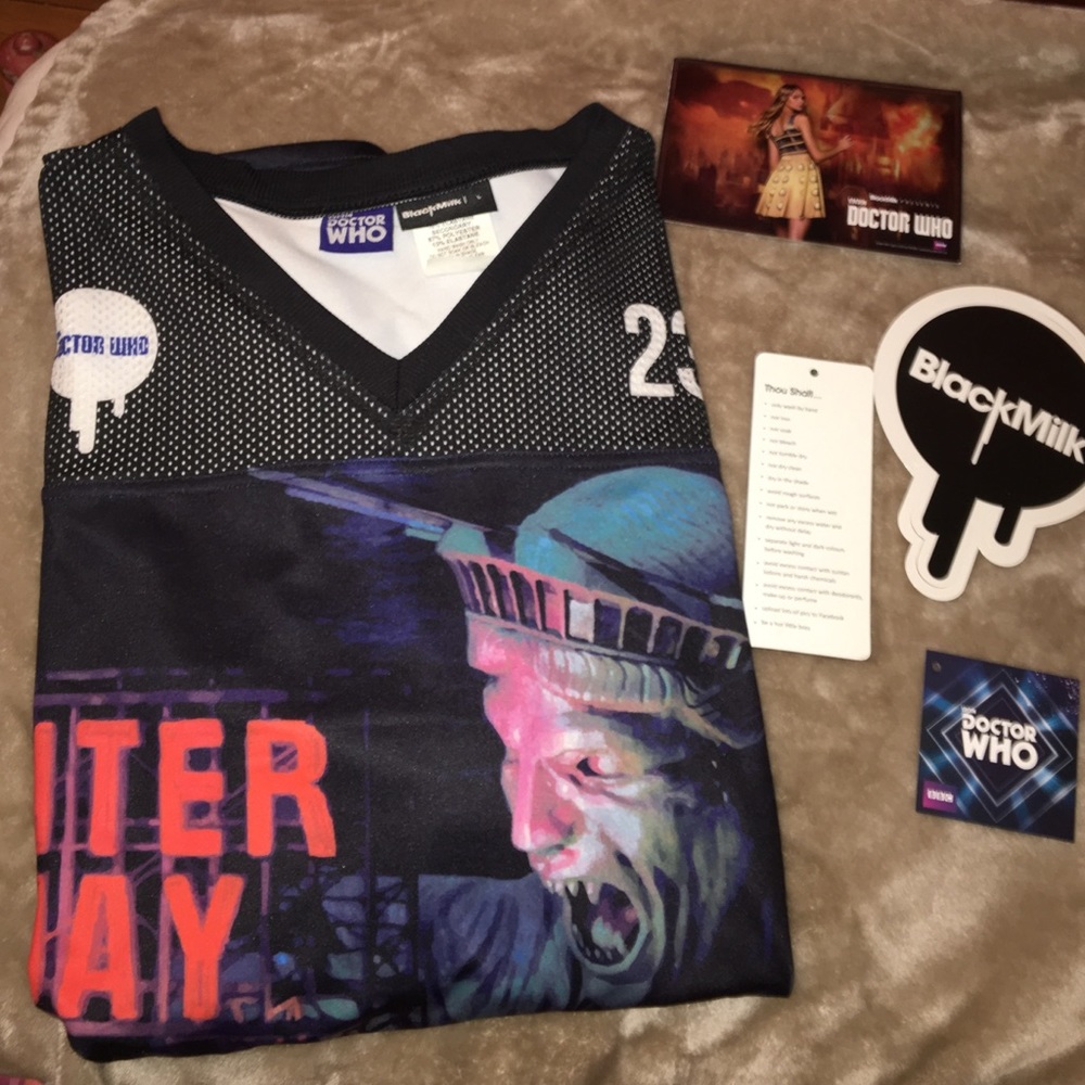 ❌SOLD❌ Black Milk Doctor Who Touchdown