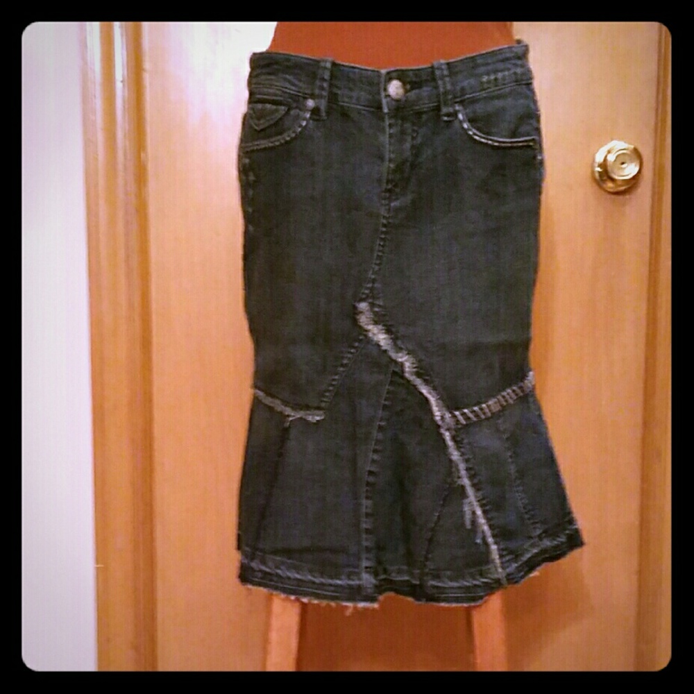 Denim skirt