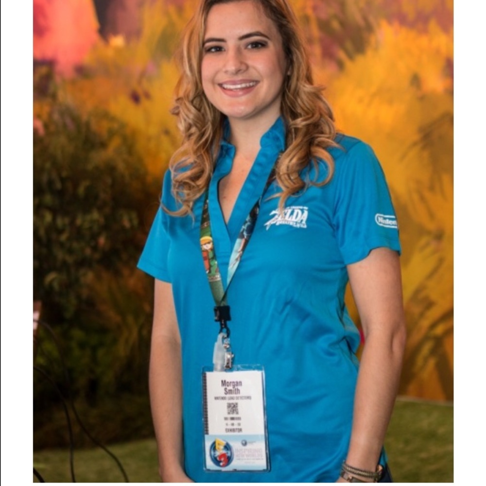 Zelda Nintendo collared shirt E3