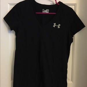 Black V neck Under Armour