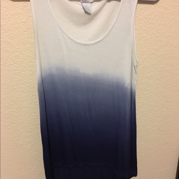 Ombré tank blue to white - Picture 2 of 2