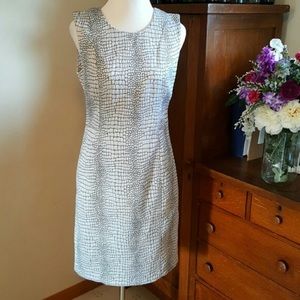 CLOSET CLOSING Calvin Klein Crocodile Print Dress