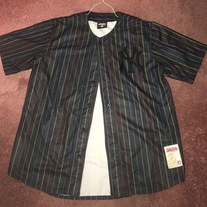 Stitches multicolored NY Baseball Jersey