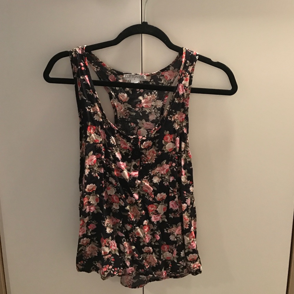 Floral tank top from Cotton On