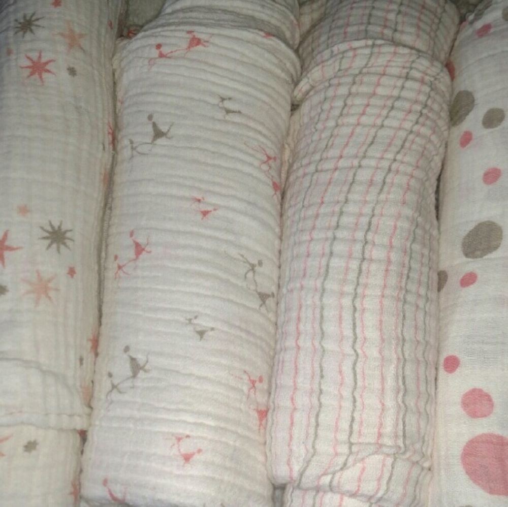 Aden & Anais Swaddle blankets