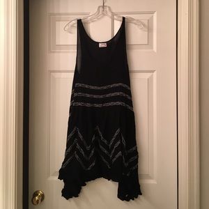 Free People Voile and Lace Tunic