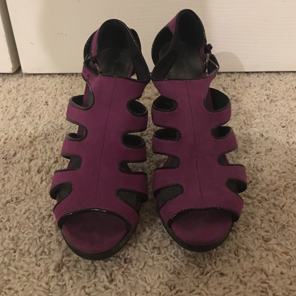 Purple heels