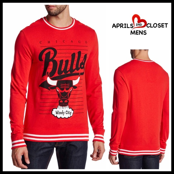 CHICAGO BULLS LONG SLEEVE KNIT PULLOVER - Picture 4 of 8