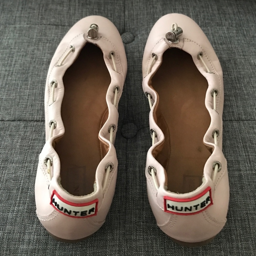Reduced!! RARE Hunter pink ballerina flats