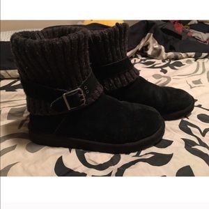 Women's black ugg boots