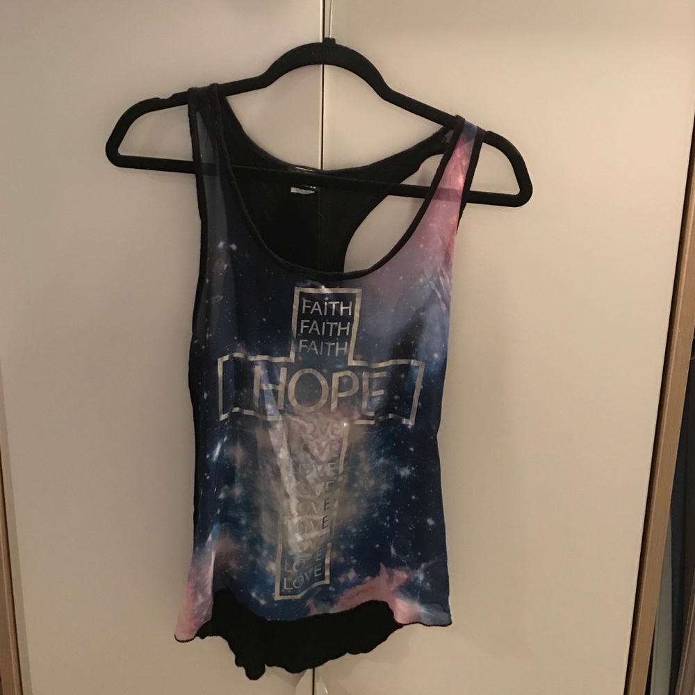 Faith Hope Love tank top