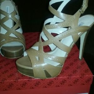 Guess Kylipso Platform Heels