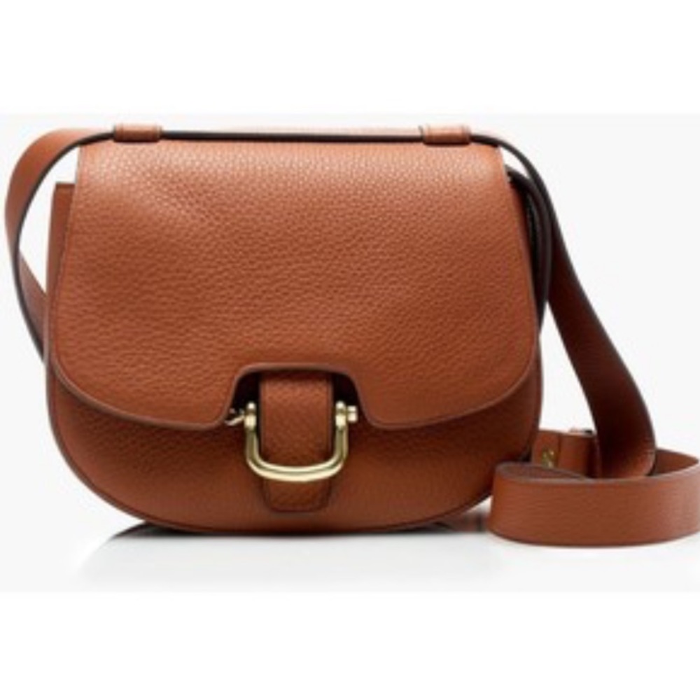 J. CREW 'Rider Bag' *Italian leather* saddle bag