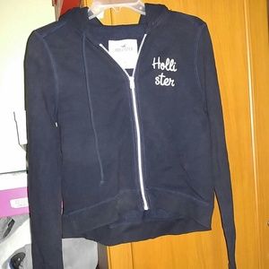 M Navy Hollister Hoodie