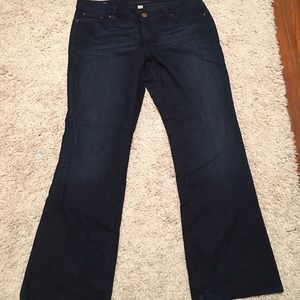 Banana Republic Dark Wash Bootcut Jeans. Sz 32S
