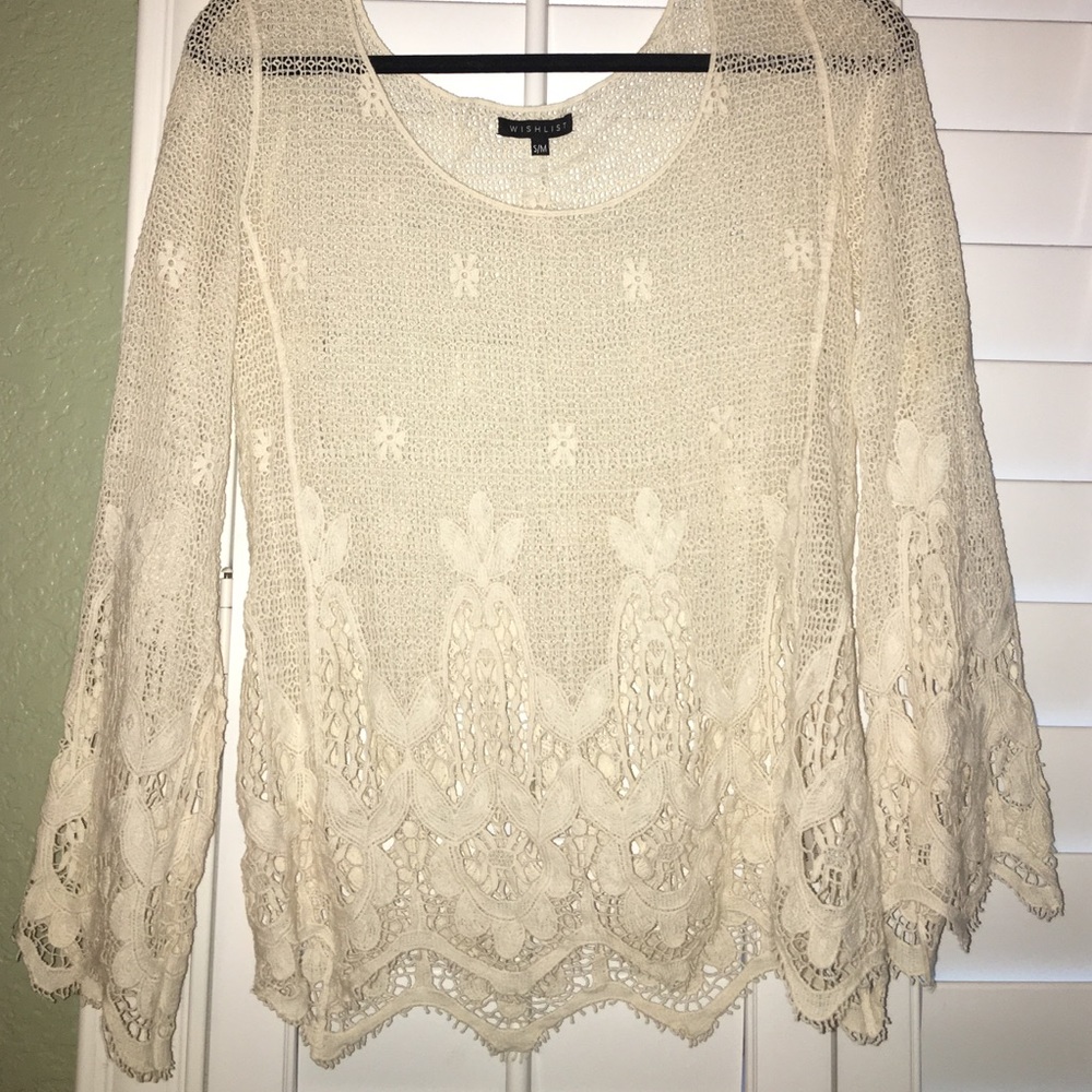 Boho lace top