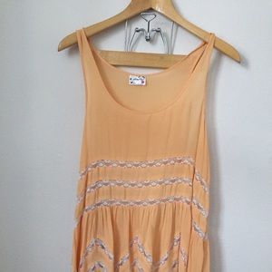 Free People { Voile Lace Trapeze Slip}