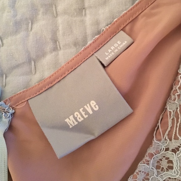 Anthropologie Seafoam Peplum Top - Picture 4 of 4