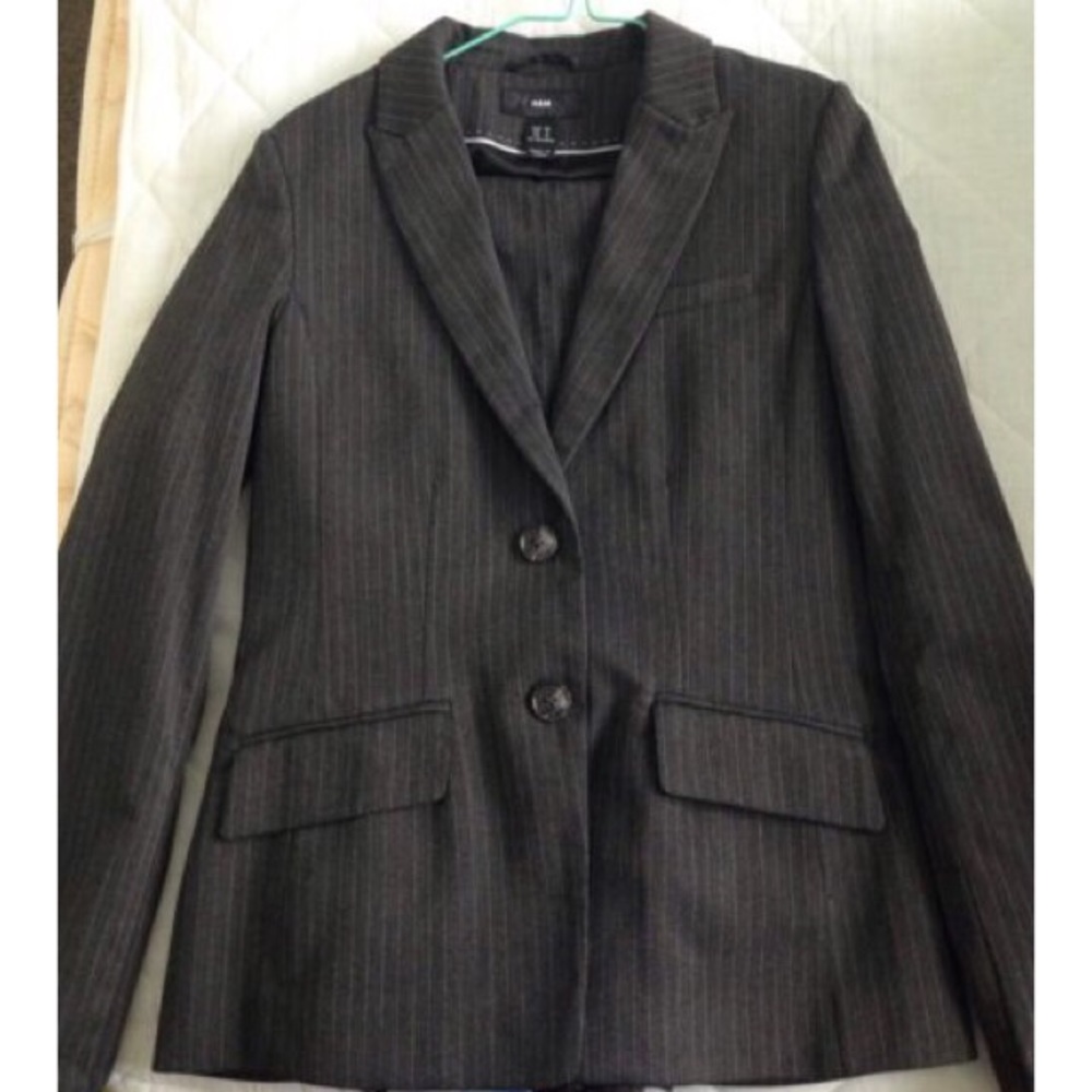 Grey Pinstripe Suit