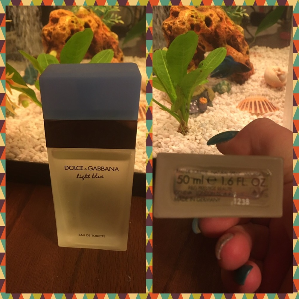 Dolce & Gabbana light blue perfume