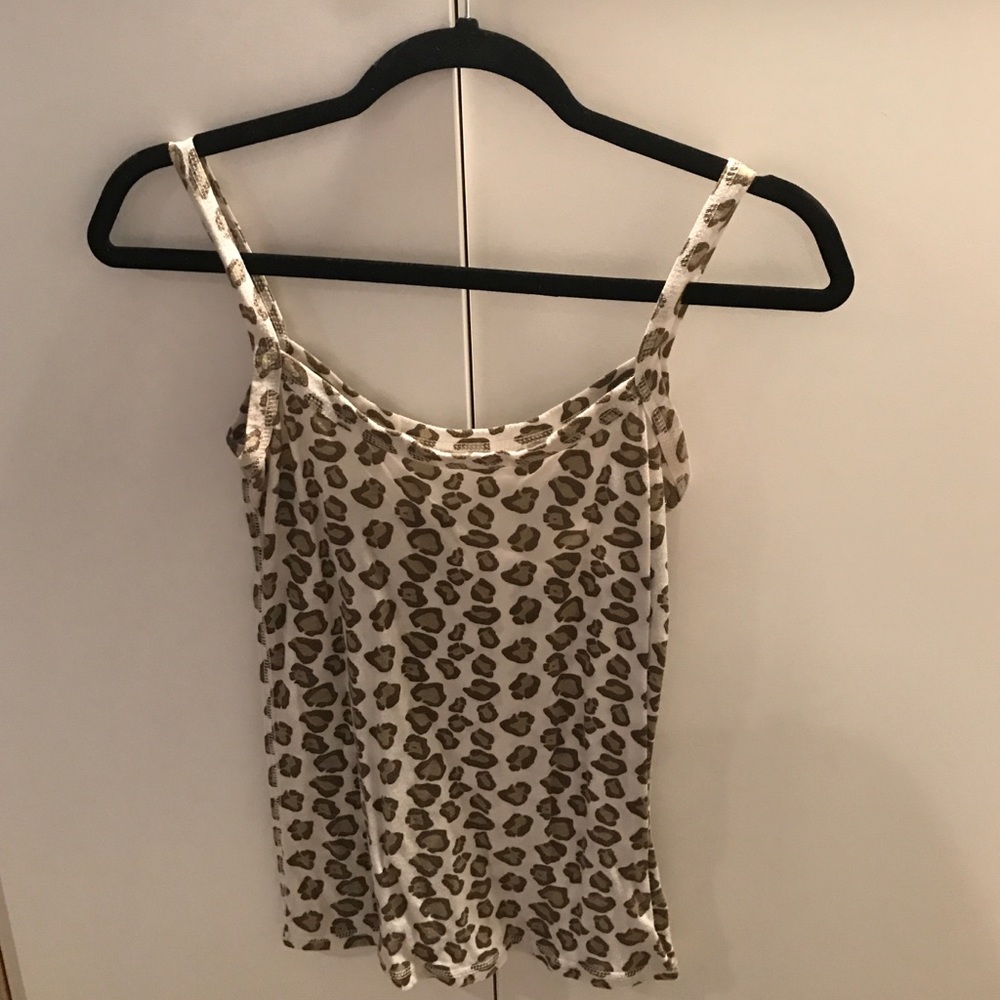 Cheetah tank top