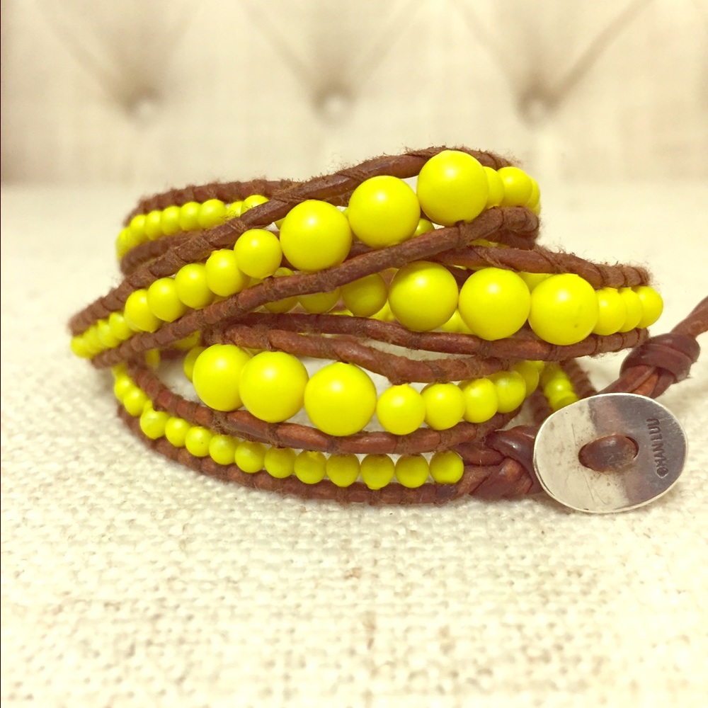 100% Authentic Chan Luu wrap bracelet.