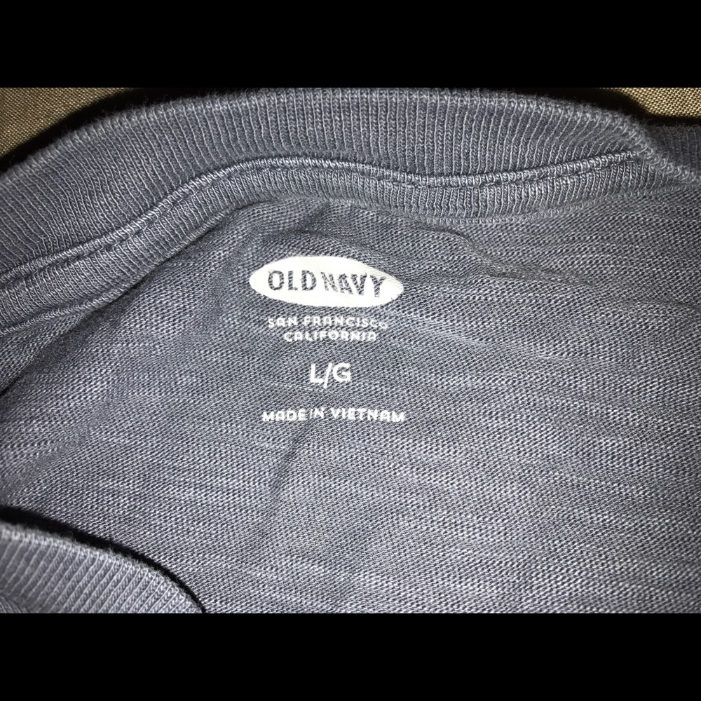 Gray Blue Old Navy T shirt