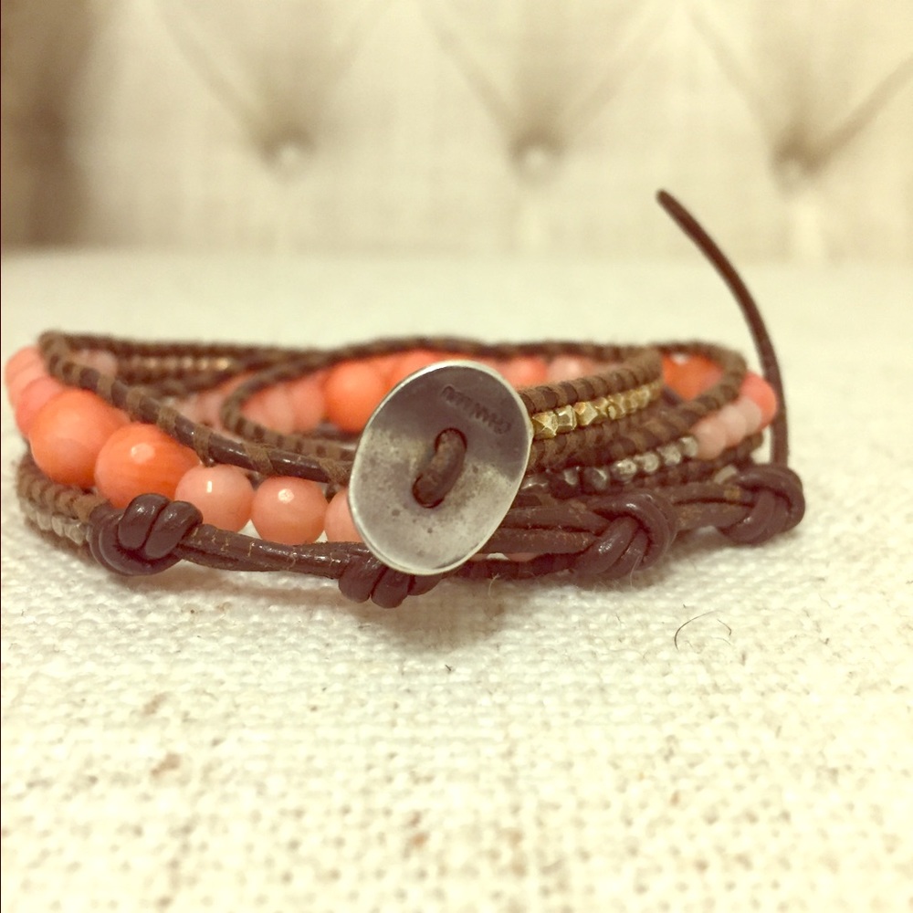 100% authentic Chan Luu wrap bracelet