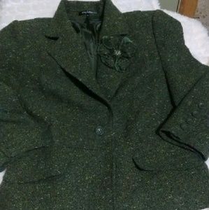 Green blazer
